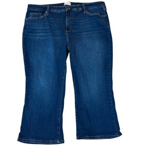 Crown & Ivy Vintage Bootcut Denim Jeans Plus Size-22/S Medium Wash‎ / Mid Rise